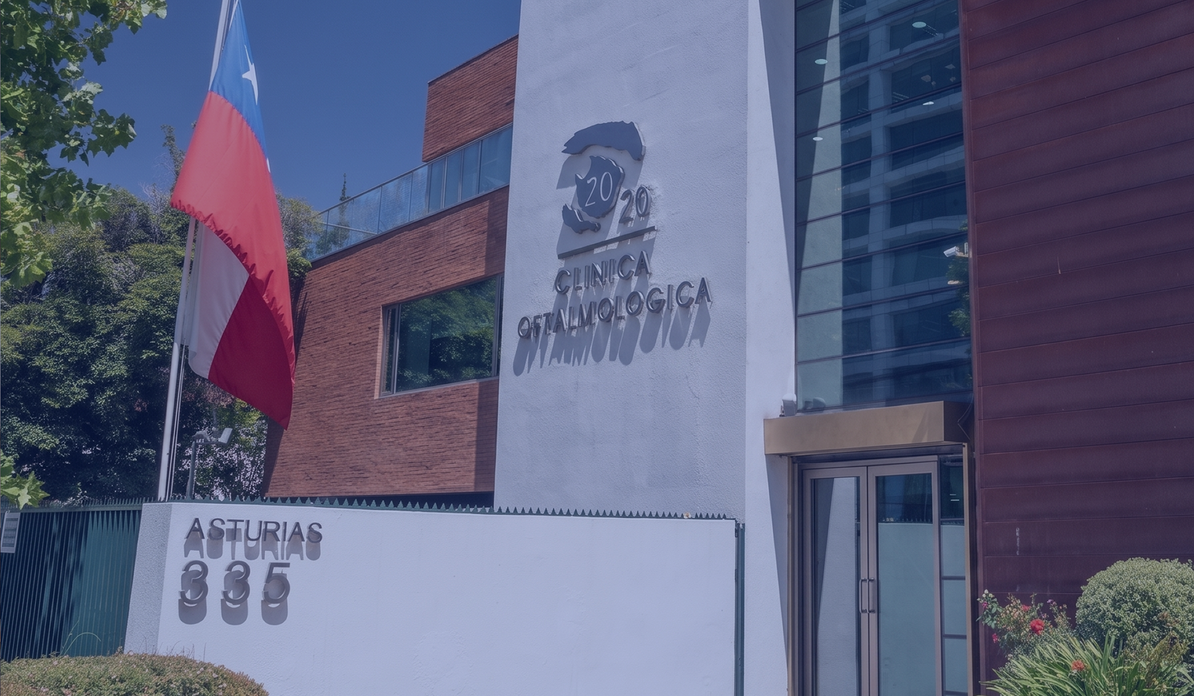 Fachada del Centro Oftalmológico Visum en Las Condes